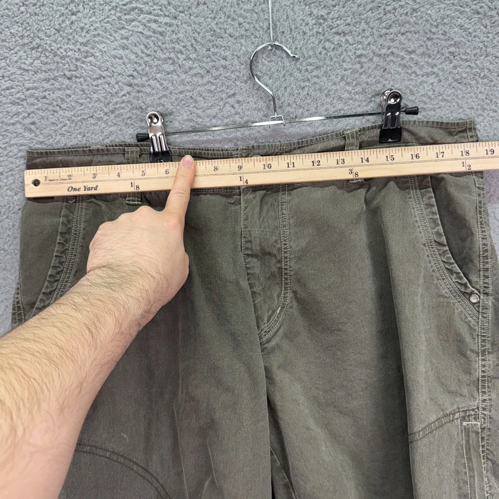 Kuhl Shorts Mens 36‎ Green Utility Military Skater Grunge Outdoor Hiking Camp
